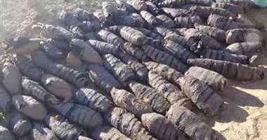 ضبط مخزن سرى به 700 كيلو بانجو بوادى تلعة الخواصى فى نوبيع