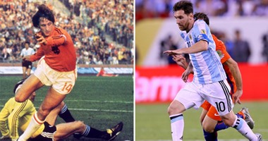بالفيدو والصور.. ميسي يُكرر سيناريو "كرويف - هولندا" مع الأرجنتين