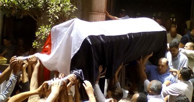 تشييع جنازة شاهندة مقلد بمسقط رأسها فى المنوفية