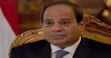 بالفيديو.. السيسى: 80% من رى مشروع استصلاح 1.5 ميلون فدان يعتمد على المياه الجوفية