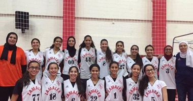 ناشئات الزمالك تتوجن ببطولة الجمهورية فى السلة