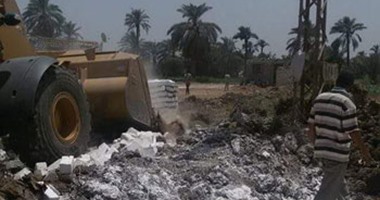 تنفيذ 22 قرار إزالة على أراضى هيئة الآثار بالبدرشين