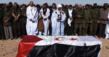 بالصور..دفن زعيم "البوليساريو" فى الصحراء الغربية بالمغرب