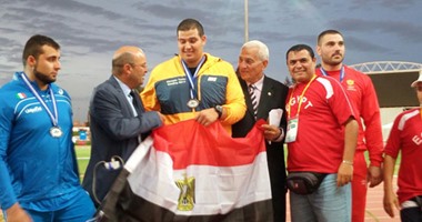 محمد مجدى يحقق ذهبية الجلة فى البطولة المتوسطية لألعاب القوى بتونس