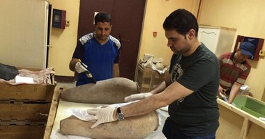 بالصور.. المتحف الكبير يبدأ فى المراجعة النهائية لسيناريو عرض الدرج العظيم