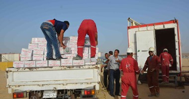 تشكيل لجنة للمرور على مستودعات الغاز ببركة السبع وتوزيع 2000 كرتونة
