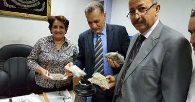 ضبط كيلو جرام ماريجوانا داخل طرد مكملات غذائية قادم من أمريكا بمطار القاهرة
