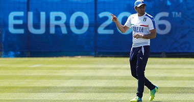 يورو 2016.. بالصور.. التدريب الأول لمنتخب إيطاليا فى فرنسا