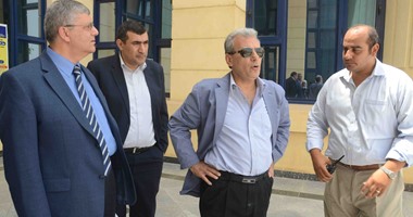 جابر نصار يتفقد مبانى جامعة القاهرة بالشيخ زايد