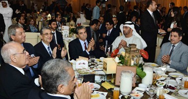 رموز الإعلام والفن والسياسة فى حفل سحور سفارة الإمارات
