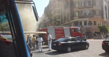 النيابة تنتدب المعمل الجنائى فى تفحم 7 سيارات بحريق جراج بالنزهة