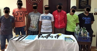 ضبط 3 أسلحة نارية و64 زجاجة مولوتوف و44 صاروخا فى حملة أمنية بالإسماعيلية