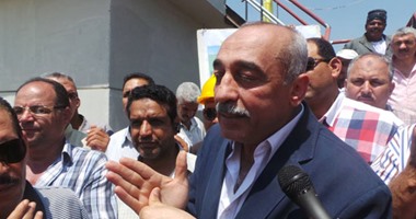 وصول وزير البيئة لكفر الشيخ لبحث آثار مصرف كوتشنر