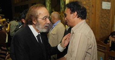 نجوم الفن يشاركون فى عزاء النجم العالمى عمر الشريف