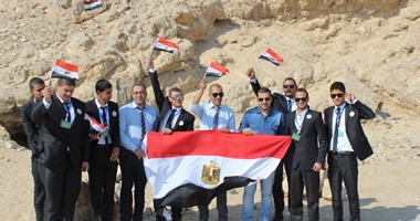 بالصور.. شباب الفيروز يطوف جنوب سيناء ويبعث رسالة" سلام" للعالم 