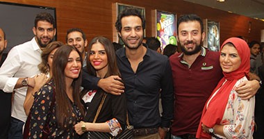 وصول أبطال فيلم "سكر مر" العرض الخاص بسينما سيتى ستارز