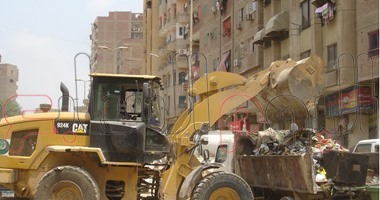 رفع 6 آلاف طن قمامة من شوارع الجيزة فى أول أيام عيد الفطر المبارك