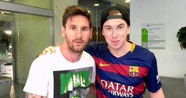 ميسى يعود "سرا" إلى برشلونة من الجابون