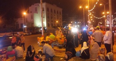 بالصور.. استمرار توافد المواطنين على الحدائق بالغربية احتفالا بالعيد 