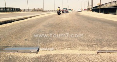 إغلاق كوبرى الساحل جزئيا وإرشادات لمنع الحوادث أثناء إصلاح الفواصل
