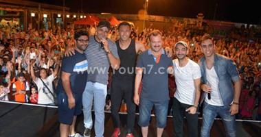 بالصور.. فريق "واما" يتألق فى احتفالات سيدى جابر بمناسبة نصر أكتوبر