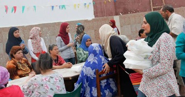 شباب الخير يقيمون مأدبة إفطار جماعى مع نزلاء مستشفى العباسية