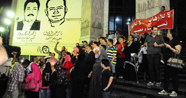 وقفة لحركة "فرحة مصر" أمام "الصحفيين" تطالب بسرعة تنفيذ أحكام الإعدام