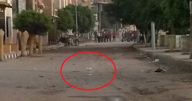 بالصور.. تفكيك عبوة ناسفة تمت زراعتها أمام إحدى إدارات المرور بالشرقية