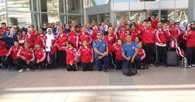 فراعنة الأولمبياد الخاص يرتدون "الزى الفرعونى" فى افتتاح دورة لوس أنجلوس