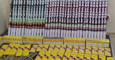 سقوط بائعين قبل ترويجهما 6 آلاف صاروخ ألعاب نارية فى الجمالية
