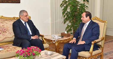 محلب مهنئاً السيسى بافتتاح القناة: المشروع خير دليل على رؤية القائد