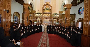 البابا تواضروس يعين 43 راهبة جديدة بدير ديروط بعد الاعتراف به رسميا