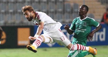 باسم مرسى يتقدم للزمالك أمام ليوبار بالكونفدرالية
