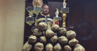 ضبط عاطلين بحوزتهما 20 كيلو بانجو بدمياط