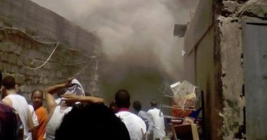 إصابة 11 شخصا بحريق شب فى سوبر ماركت شهير بالعجمى فى الإسكندرية