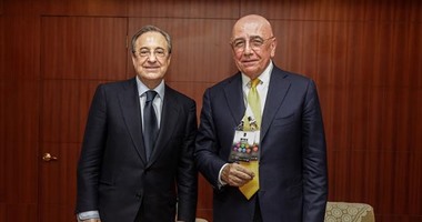رئيس ريال مدريد يحتفل بعيد ميلاد جاليانى فى الصين