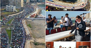 صفحة "جينيس" على "فيس بوك" تبرز إنجاز الإسكندرية بأطول مائدة فى العالم