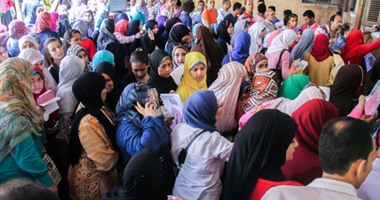 توافد الطلاب على معامل جامعة القاهرة فى ثالث أيام المرحلة الأولى للتنسيق