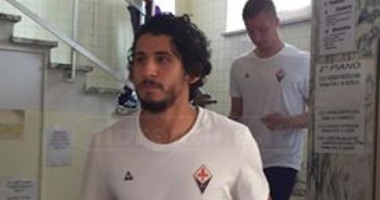 أحمد حجازى خارج تشكيل فيورنتينا أمام برشلونة