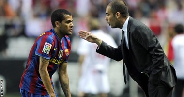 ألفيس يهاجم الاتحاد البرازيلى بسبب عدم التعاقد مع جوارديولا