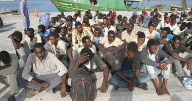 64 ألف أفريقى دخلوا اليمن بصورة غير شرعية منذ بداية العام الحالى
