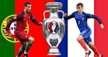 يورو 2016.. التشكيل الرسمى لنهائى فرنسا والبرتغال فى كأس أمم أوروبا