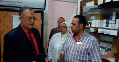 مدير التأمين الصحى بالشرقية يتفقد مركز أمراض الكبد بالزقازيق