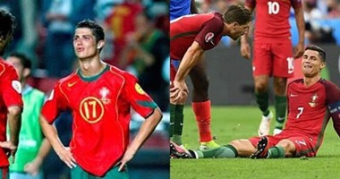 بعد 12 عاماً كاملة دموع رونالدو تعود للسقوط فى النهائى الثانى