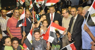 إقليم غرب ووسط الدلتا الثقافى يحتفل بـ 30 يونيو