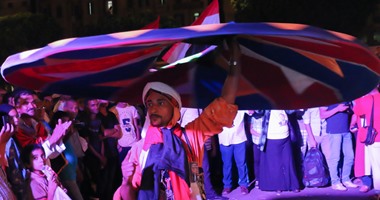 بالصور.. اختتام احتفالات سيدى جابر بذكرى 30 يونيو بـ"التنورة"