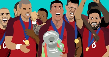 إنفوجراف.. سجل شرف بطولة اليورو على مدار التاريخ