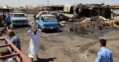 أخبار العراق..ارتفاع ضحايا هجوم انتحارى فى بغداد تبناه داعش لـ15 قتيلا