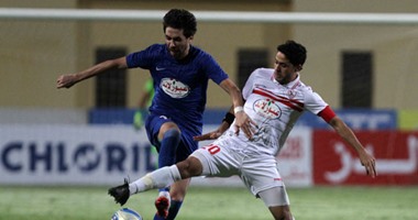 مصطفى فتحى يخطف التأهل للزمالك أمام الشرطة فى الوقت القاتل بالكأس