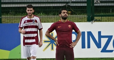 محمد صلاح يسجل هدفين فى 3 دقائق بودية روما وبينزولو
